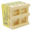 Memo Block on wodden mini pallet, TO DO LIST, 7,4 x 7,4 cm, Yellow Memo Block on wodden mini pallet, TO DO LIST, 7,4 x 7,4 cm, Yellow