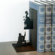 Bookend in metal, ROMEO & JULIET, 10 x 8,5 x H 17 cm, Black Bookend in metal, ROMEO & JULIET, 10 x 8,5 x H 17 cm, Black