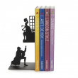 Bookend in metal, ROMEO & JULIET, 10 x 8,5 x H 17 cm, Black Bookend in metal, ROMEO & JULIET, 10 x 8,5 x H 17 cm, Black