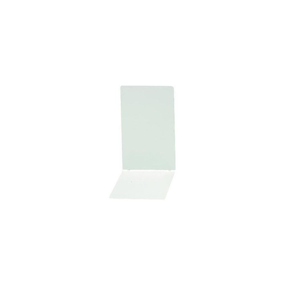 Metal bookends, 2 pcs, ALBERT SLIM, 8,5 x 14 x H 14 cm, White in the group Storage / Office supplies at SmartaSaker.se (40179)
