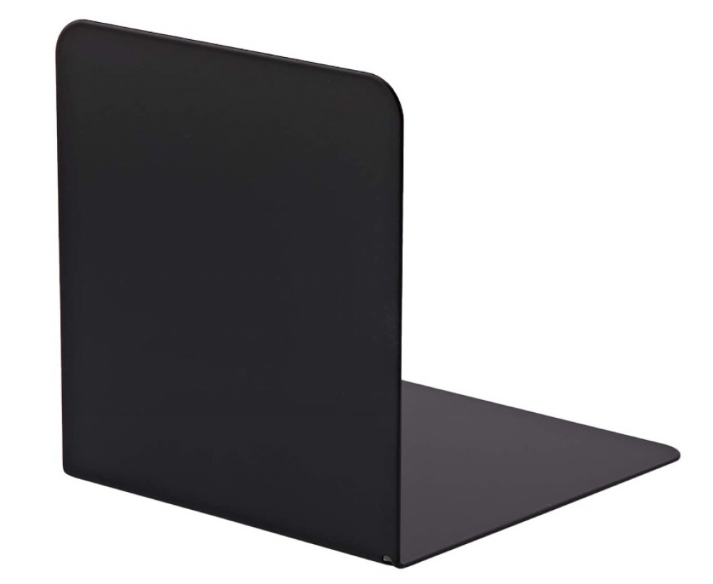 Metal bookends, Set of 2, ALBERT CLASSIC, 12,5 x 14 x H14 cm, Black in the group Storage / Office supplies at SmartaSaker.se (40192)