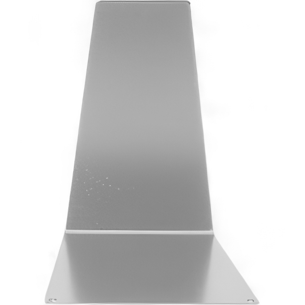Metal bookends, Set of 2, WEDGE, 12 x 14 x H14,5 cm, Gray in the group Storage / Office supplies at SmartaSaker.se (40193)