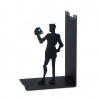 Bookend in metal, HAMLET, 12 x 10 x H 17 cm, Black Bookend in metal, HAMLET, 12 x 10 x H 17 cm, Black