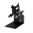 Bookend in metal, KING KONG, 10 x 14 x H 17, Black Bookend in metal, KING KONG, 10 x 14 x H 17, Black