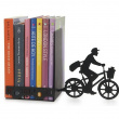 Bookend in metal, POSTMAN, 27 x 10 x H 17 cm, Black Bookend in metal, POSTMAN, 27 x 10 x H 17 cm, Black