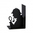 Bookend in metal, SHERLOCK, 12 x 10 x H 17 cm, Black Bookend in metal, SHERLOCK, 12 x 10 x H 17 cm, Black