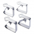 Tablecloth clips, 4 pcs, TICHTUCHKLEMMEN, Stainless steel Tablecloth clips, 4 pcs, TICHTUCHKLEMMEN, Stainless steel