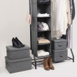 Box with lid, BIGSO LARGE SOFT STORAGE, 45 x 34 x H25 cm, Grey Box with lid, BIGSO LARGE SOFT STORAGE, 45 x 34 x H25 cm, Grey