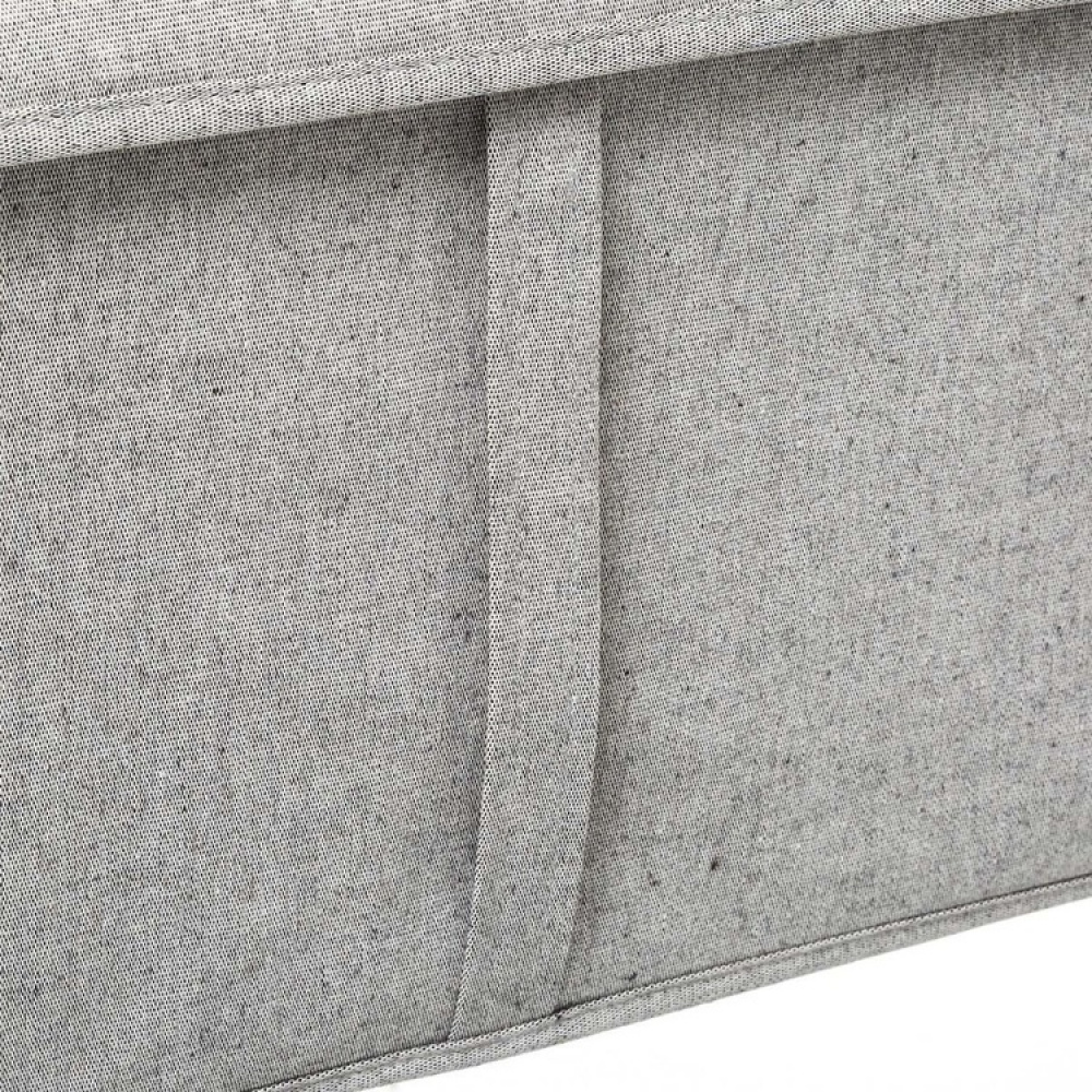 Box with lid, ORGA STORAGE BOX XL, 50 x 31 x H 25 cm, Beige-Grey in the group Storage / Wardrobe storage at SmartaSaker.se (40225)