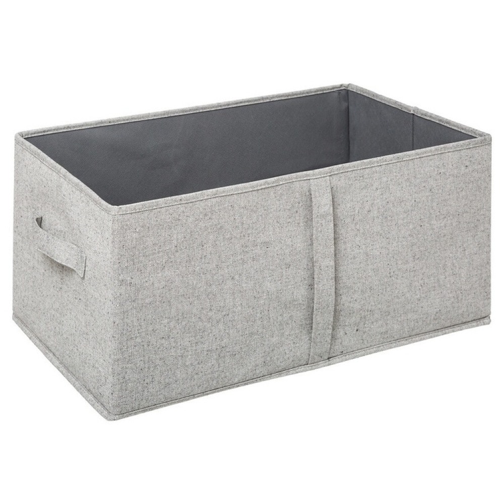 Box with lid, ORGA STORAGE BOX XL, 50 x 31 x H 25 cm, Beige-Grey in the group Storage / Wardrobe storage at SmartaSaker.se (40225)