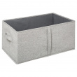 Box with lid, ORGA STORAGE BOX XL, 50 x 31 x H 25 cm, Beige-Grey