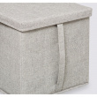 Box with lid, ORGA STORAGE BOX CUBE, 31 x 31 x H 31 cm, Beige-Grey Box with lid, ORGA STORAGE BOX CUBE, 31 x 31 x H 31 cm, Beige-Grey