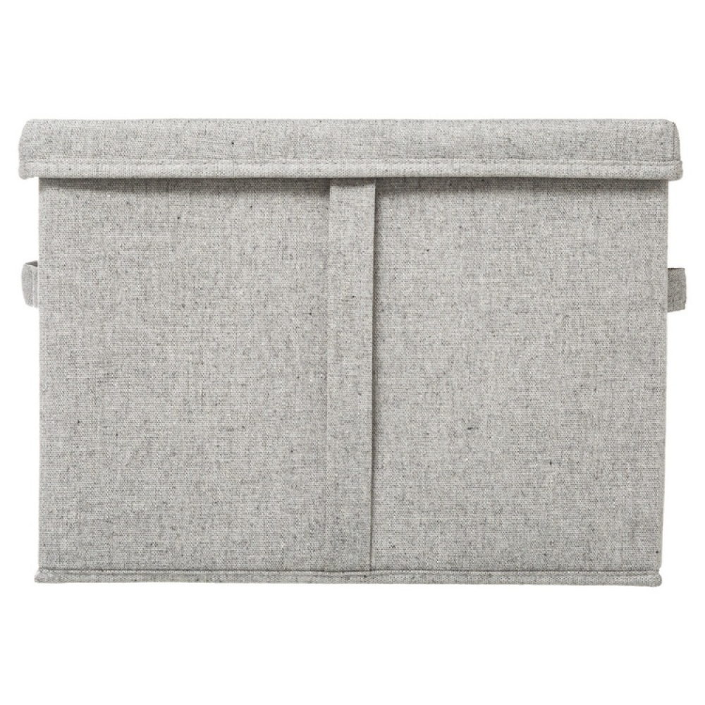 Box with lid, ORGA STORAGE BOX LARGE, 35 x 31 x H 25 cm, Beige-Grey in the group Storage / Storage boxes at SmartaSaker.se (40227)