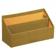 Letter stand in leatherette, RHODIA RHODIARAMA, 26 x 10,5 x H14 cm, Gold / Orange Letter stand in leatherette, RHODIA RHODIARAMA, 26 x 10,5 x H14 cm, Gold / Orange