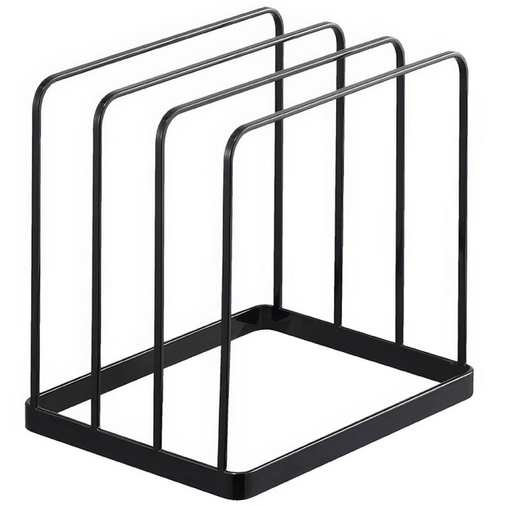 Rack for Trays, TOWER TRAY STAND, 19,5 x 16 x H 19,5 cm, Black in the group Storage / Kitchen storage / Storage jars at SmartaSaker.se (40236)