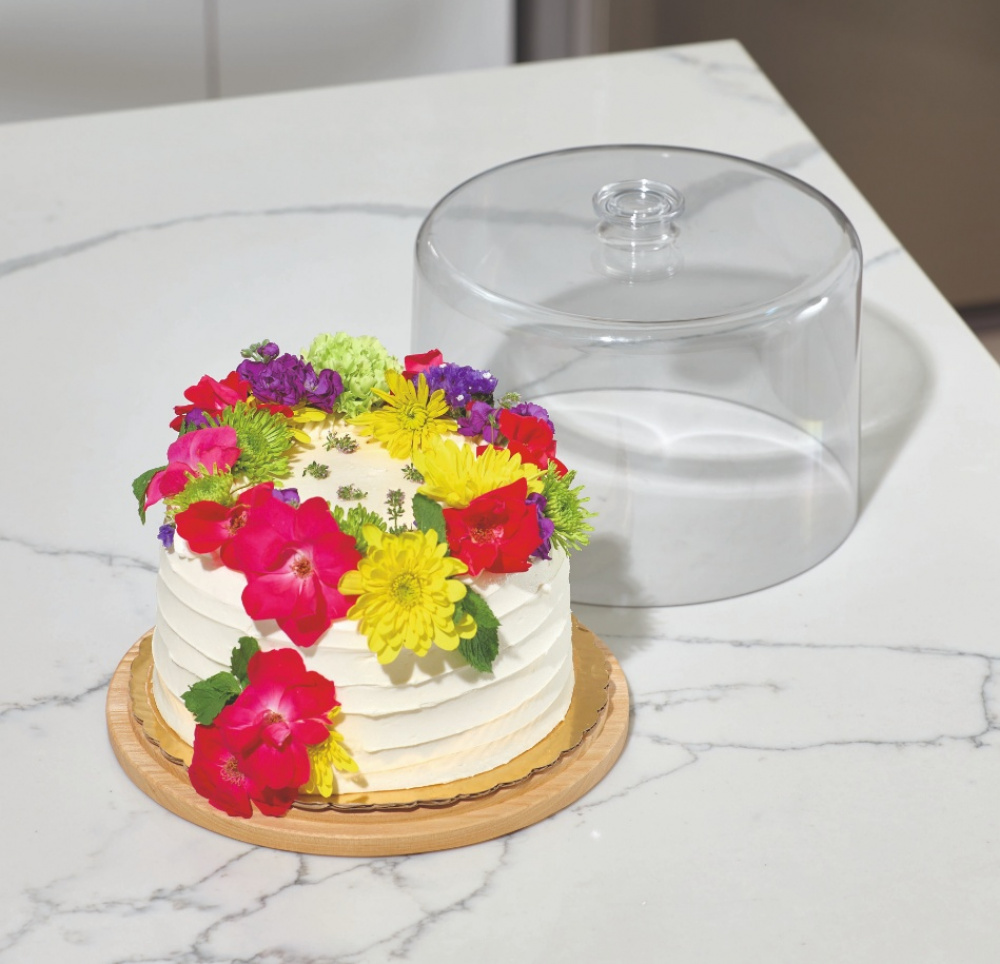 Cake tray with lid, PANSINO CAKE DOME, Ø 37 x H 16 cm , Transparent / Natural in the group Storage / Kitchen storage at SmartaSaker.se (40250)
