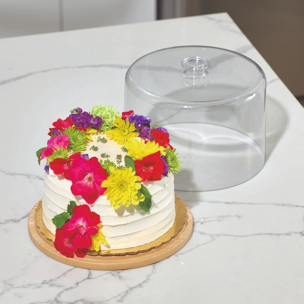 Cake tray with lid, PANSINO CAKE DOME, Ø 37 x H 16 cm , Transparent / Natural in the group Storage / Kitchen storage at SmartaSaker.se (40250)