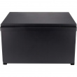 Steel Bread box, TOWER BREAD CASE, 40 x 34,5 x H 24 cm, Yamazaki, Black Steel Bread box, TOWER BREAD CASE, 40 x 34,5 x H 24 cm, Yamazaki, Black