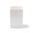 Pen cup PALASET, 6,5 x 6,5 x H 10 cm, White Pen cup PALASET, 6,5 x 6,5 x H 10 cm, White
