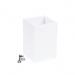 Pen cup PALASET, 6,5 x 6,5 x H 10 cm, White Pen cup PALASET, 6,5 x 6,5 x H 10 cm, White
