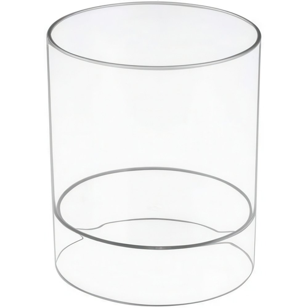 Container for headbands & brushes, HAIR ACCESSORY HOLDER, Ø 14 x H17 cm, Transparent in the group Storage at SmartaSaker.se (40264)
