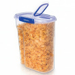 Box for Cereal, Large, 4,2 L, KLIP IT +, Sistema, Clear / Blue Box for Cereal, Large, 4,2 L, KLIP IT +, Sistema, Clear / Blue