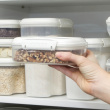 Jar, for nuts, grain, 685 ml, SISTEMA BAKE IT, Klar / Vit Jar, for nuts, grain, 685 ml, SISTEMA BAKE IT, Klar / Vit