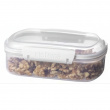 Jar, for nuts, grain, 685 ml, SISTEMA BAKE IT, Klar / Vit Jar, for nuts, grain, 685 ml, SISTEMA BAKE IT, Klar / Vit