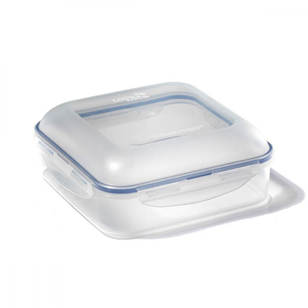 Food Box, 1,7 L, LOCK & LOCK CHEESE CONTAINER, 22 x 22 x H 9 cm, Clear / Blue in the group Storage / Kitchen storage / Storage bins and jars at SmartaSaker.se (40276)