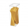 Container for Dry Food, 3,3 L, THE HOME EDIT PASTA CANISTER, Transparent Container for Dry Food, 3,3 L, THE HOME EDIT PASTA CANISTER, Transparent