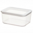 Container for Dry Food, 0,8 L, PANSINO ECOZEN SMALL CANISTER, 16 x 12 x H 8 cm , Transparent / white Container for Dry Food, 0,8 L, PANSINO ECOZEN SMALL CANISTER, 16 x 12 x H 8 cm , Transparent / white