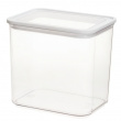 Container for Dry Food, 2 L, ID ECOZEN MEDIUM CANISTER, 16 x 12 x H 15 cm , Clear / white Container for Dry Food, 2 L, ID ECOZEN MEDIUM CANISTER, 16 x 12 x H 15 cm , Clear / white