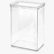 Container for Dry Food, 2,3 L, THE HOME EDIT LARGE CANISTER, 10,2 x 15,2 x H 23,2 cm, Transparent Container for Dry Food, 2,3 L, THE HOME EDIT LARGE CANISTER, 10,2 x 15,2 x H 23,2 cm, Transparent