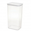 Container for Dry Food, 4 L, PANSINO ECOZEN XL CANISTER, 16 x 12 x H 30,5 cm , Transparent / white Container for Dry Food, 4 L, PANSINO ECOZEN XL CANISTER, 16 x 12 x H 30,5 cm , Transparent / white