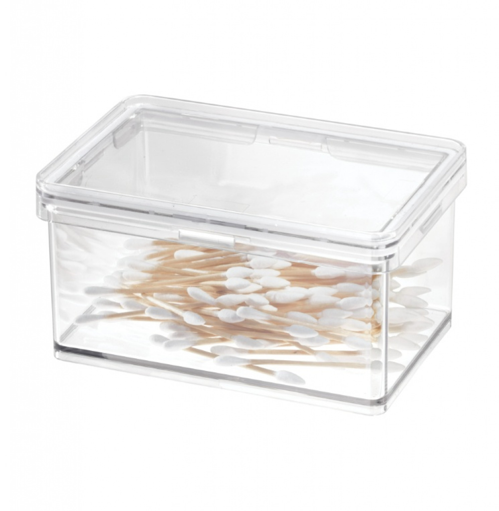 Container for Dry Food, 470 ml, THE HOME EDIT SMALL CANISTER, 10,2 x 15,2 x H 8,3 cm , Transparent in the group Storage / Kitchen storage / Storage bins and jars at SmartaSaker.se (40293)