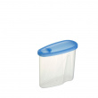 Food Box with Flip Lid, 0,9 L, CLUB CUISINE PITCHER SMALL, Transparent / Blue Food Box with Flip Lid, 0,9 L, CLUB CUISINE PITCHER SMALL, Transparent / Blue