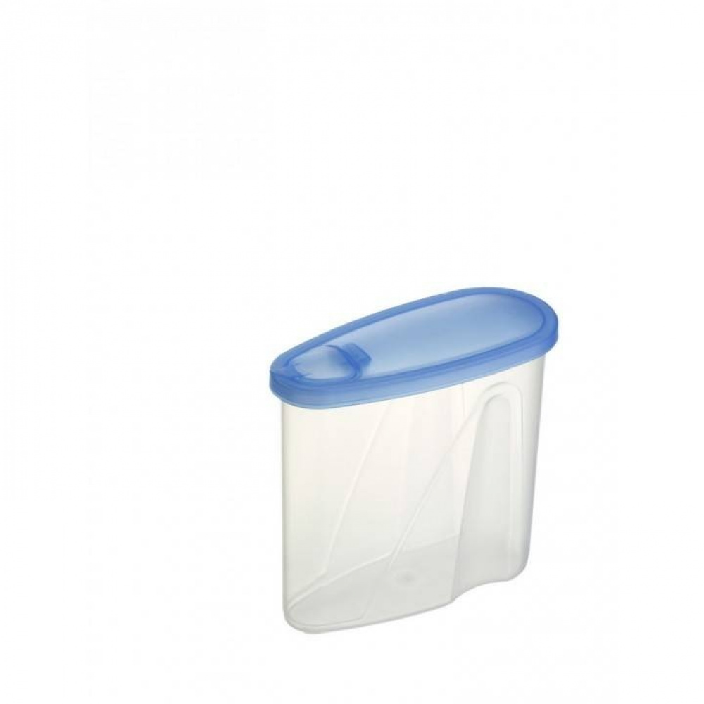 Food Box with Flip Lid, 0,9 L, CLUB CUISINE PITCHER SMALL, Transparent / Blue in the group Storage / Kitchen storage / Storage bins and jars at SmartaSaker.se (40302)