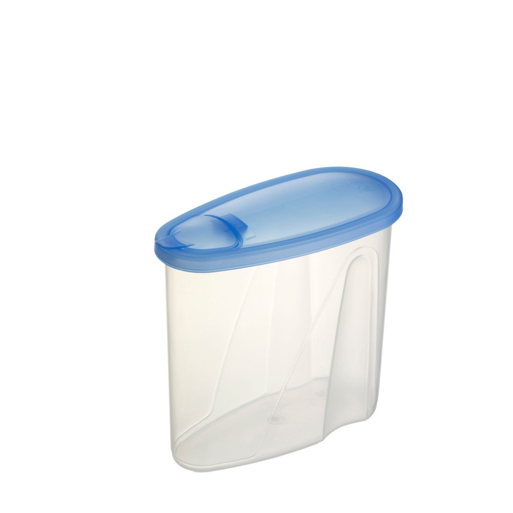 Food Box with Flip Lid, 1,8 L, CLUB CUISINE PITCHER MEDIUM, Transparent / Blue in the group Storage / Kitchen storage / Storage bins and jars at SmartaSaker.se (40303)