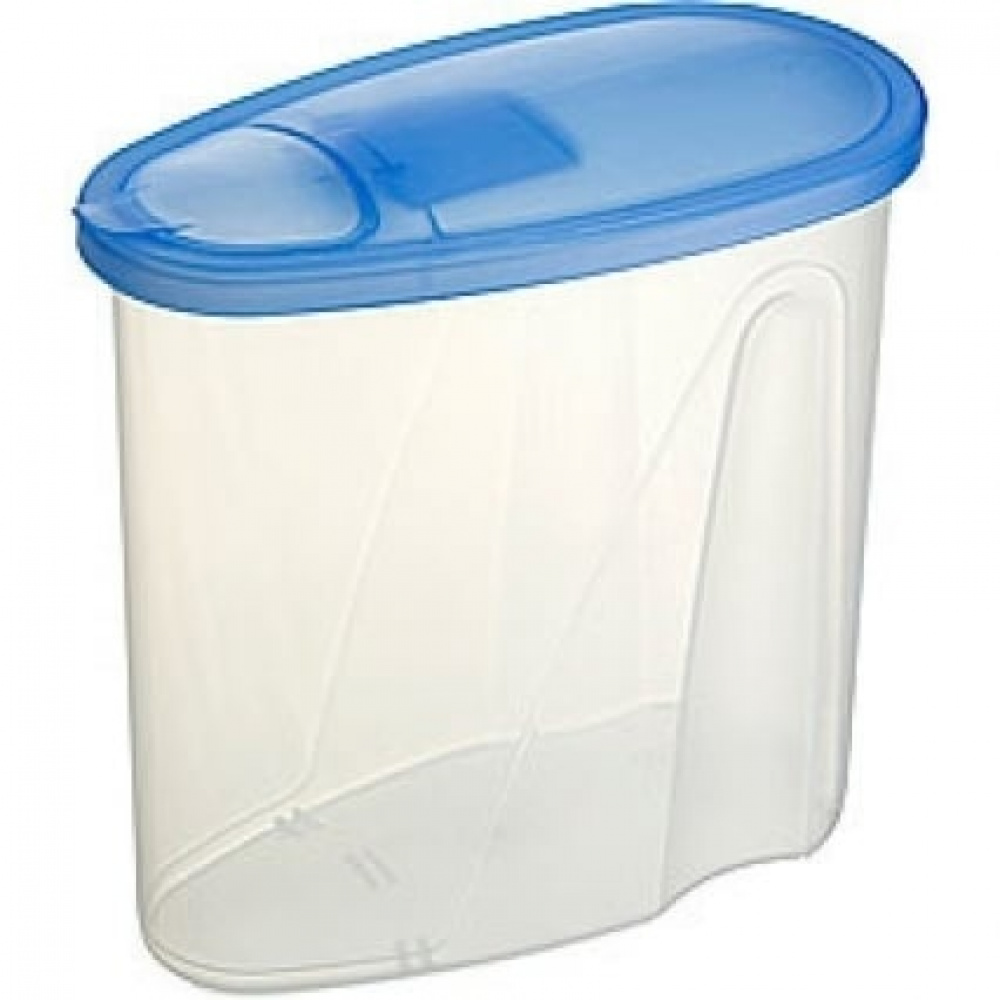 Food Box with Flip Lid, 2,8 L, CLUB CUISINE PITCHER LARGE, Transparent / Blue in the group Storage / Kitchen storage / Storage bins and jars at SmartaSaker.se (40304)