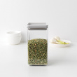 Canister, 1,6 L, TASTY+ SQUARE MEDIUM, Brabantia