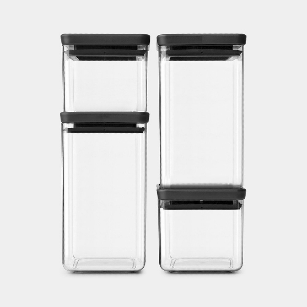 Storage jar 1.6L, Brabantia in the group Storage / Kitchen storage / Storage jars / Brabantia storage jars at SmartaSaker.se (40318)