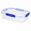 Food box, 2,2 L, KLIP IT PLUS RECTANGLE, 25,5 x 17,5 x H 8 cm, Clear / Blue Food box, 2,2 L, KLIP IT PLUS RECTANGLE, 25,5 x 17,5 x H 8 cm, Clear / Blue