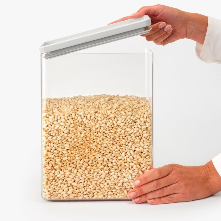 Canister, 5,4 L, TASTY+ XL RECTANGULAR, Brabantia in the group Storage / Kitchen storage / Storage jars / Brabantia storage jars at SmartaSaker.se (40328)