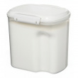 Jar, for flour, grain, etc., 2,4 L BAKE IT, Transparent / White Jar, for flour, grain, etc., 2,4 L BAKE IT, Transparent / White