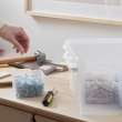 Container, SMARTSTORE INSERT, 12 x 9 x H 9 cm, Transparent Container, SMARTSTORE INSERT, 12 x 9 x H 9 cm, Transparent