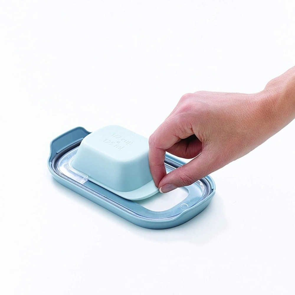 Container Set, 5-piece, CUPBOARD-STORE, Joseph Joseph, Clear / Blue in the group Storage / Kitchen storage at SmartaSaker.se (40340)