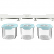 Container Set Under Shelf, 3-piece, CUPBOARD-STORE, Small, Joseph Joseph, Clear / Blue Container Set Under Shelf, 3-piece, CUPBOARD-STORE, Small, Joseph Joseph, Clear / Blue