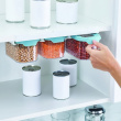 Container Set Under Shelf, 3-piece, CUPBOARD-STORE, Small, Joseph Joseph, Clear / Blue Container Set Under Shelf, 3-piece, CUPBOARD-STORE, Small, Joseph Joseph, Clear / Blue