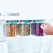 Container Set Under Shelf, 3-piece, CUPBOARD-STORE, Large, Joseph Joseph, Clear / Blue Container Set Under Shelf, 3-piece, CUPBOARD-STORE, Large, Joseph Joseph, Clear / Blue