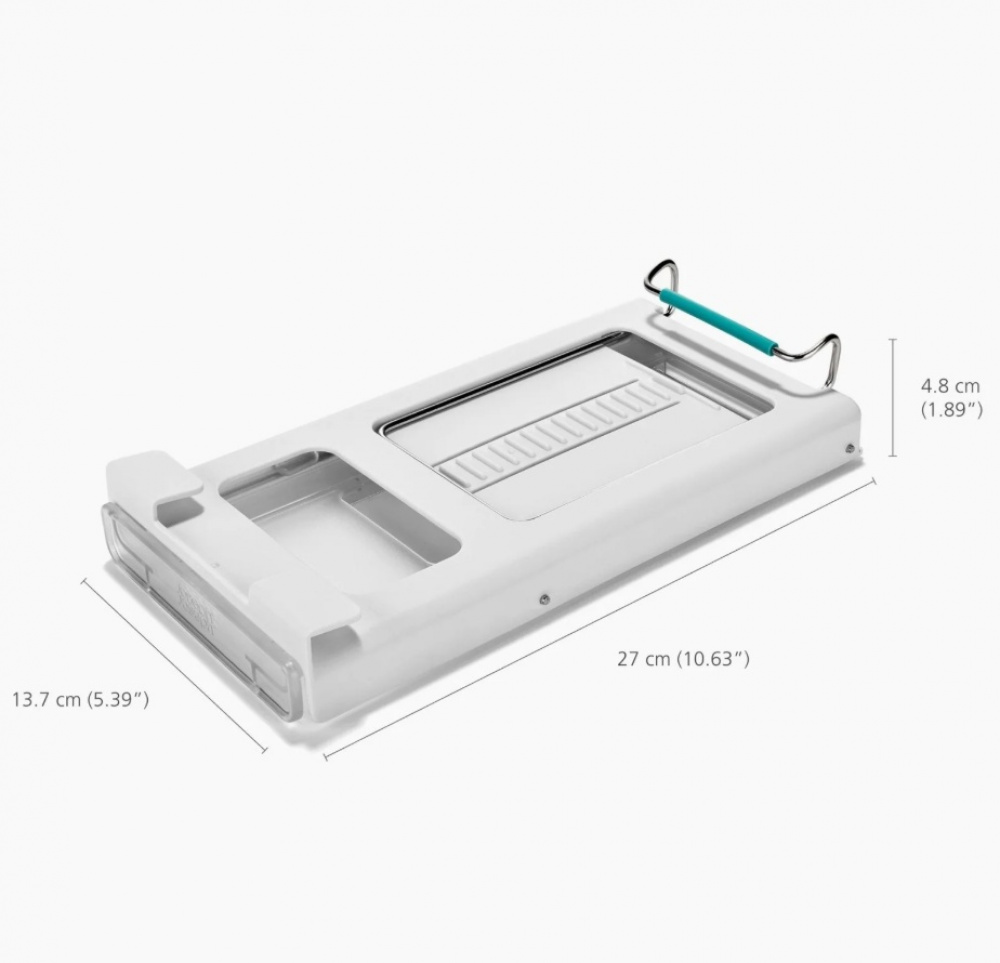 Under Shelf Drawer, JOSEPH JOSEPH FRIDGE CAN DIPENSER, Transparent / white in the group Storage / Kitchen storage / Fridge storage at SmartaSaker.se (40355)
